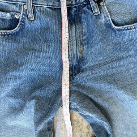 ZARA DENIM HIGH RISE WIDE LEG - Picture 6 of 11